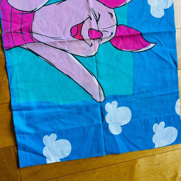 Vintage Disney Winnie The Pooh & Piglet Standard Pillow Cases - Picture 3 of 10